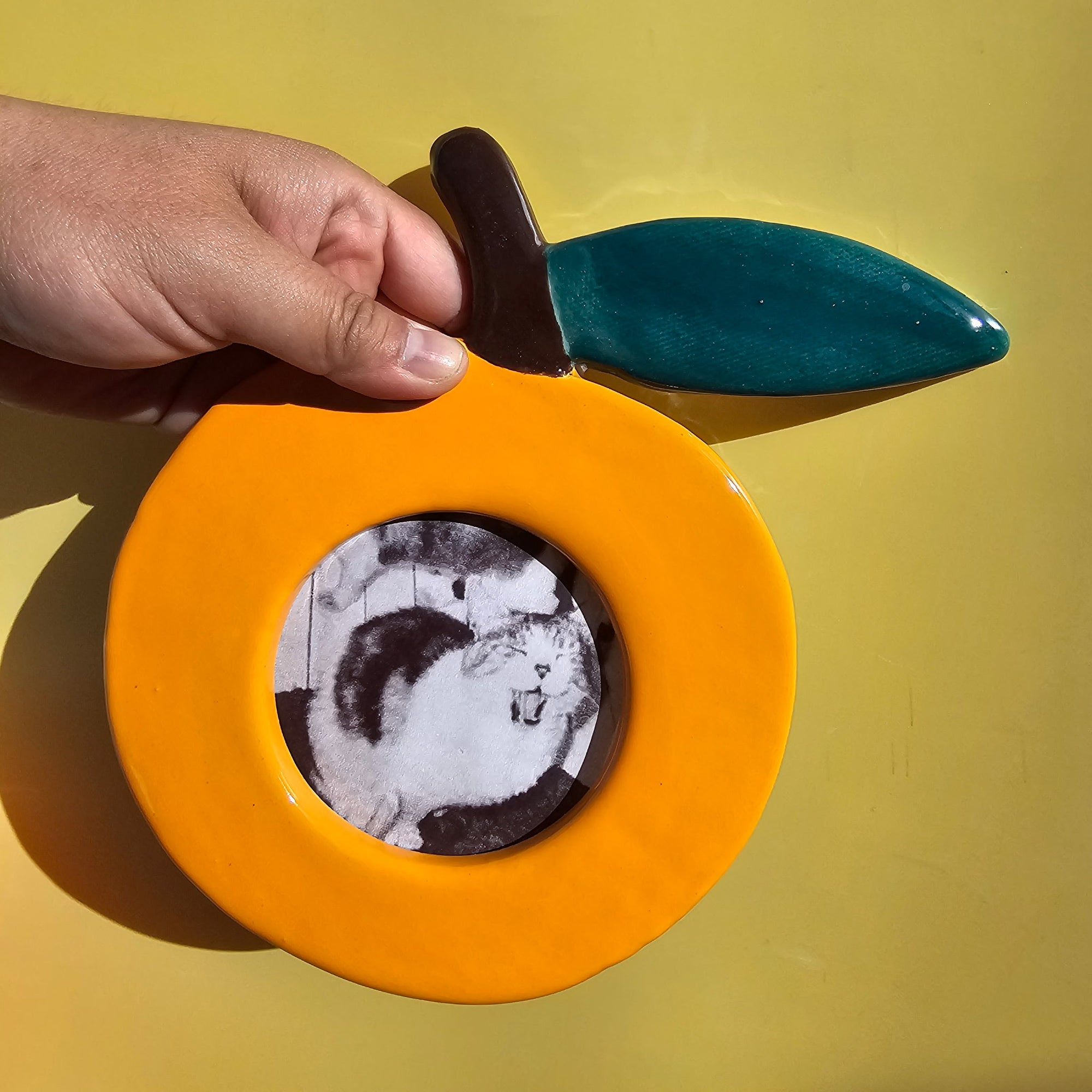 ORANGE PICTURE FRAME *