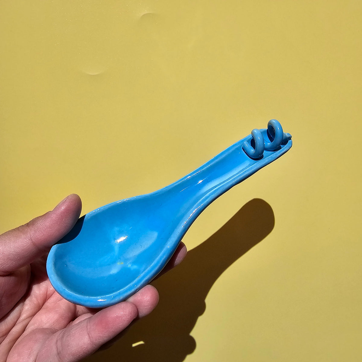 TROPICAL CURLY Q SOUP SPOON!