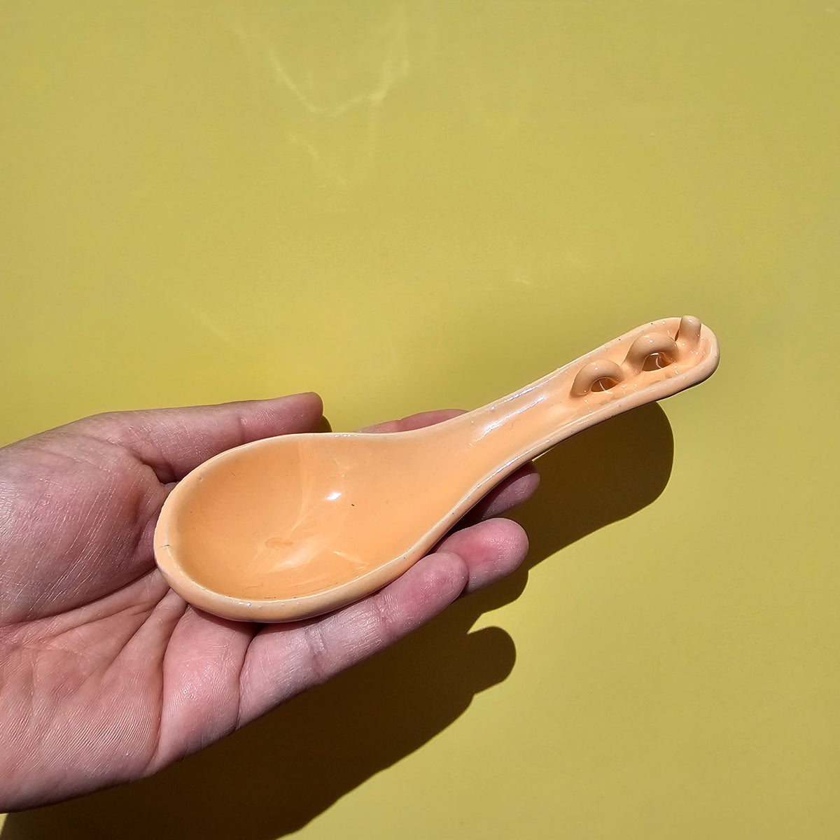 PEACHY WAVES SOUP SPOON!