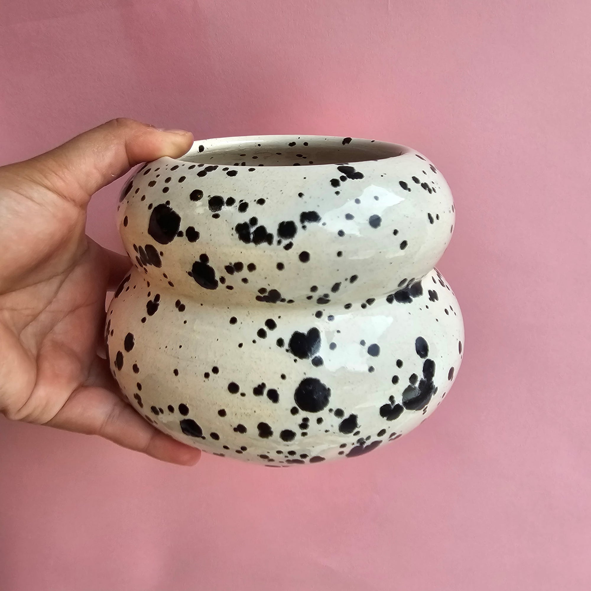BOLD RAINBOW SPECKLED VASE (Copy)