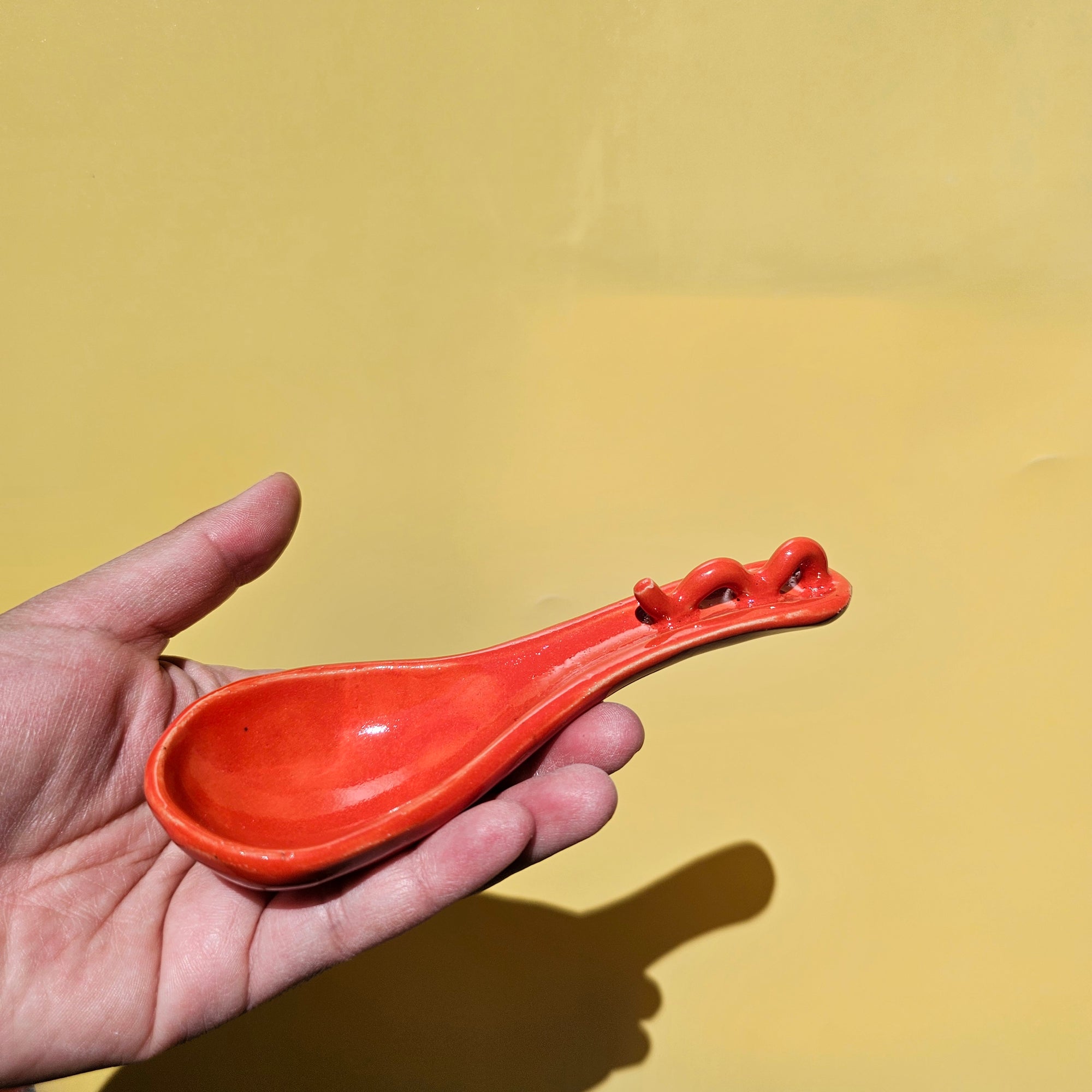 CHERRY SQUIGGLE SOUP SPOON