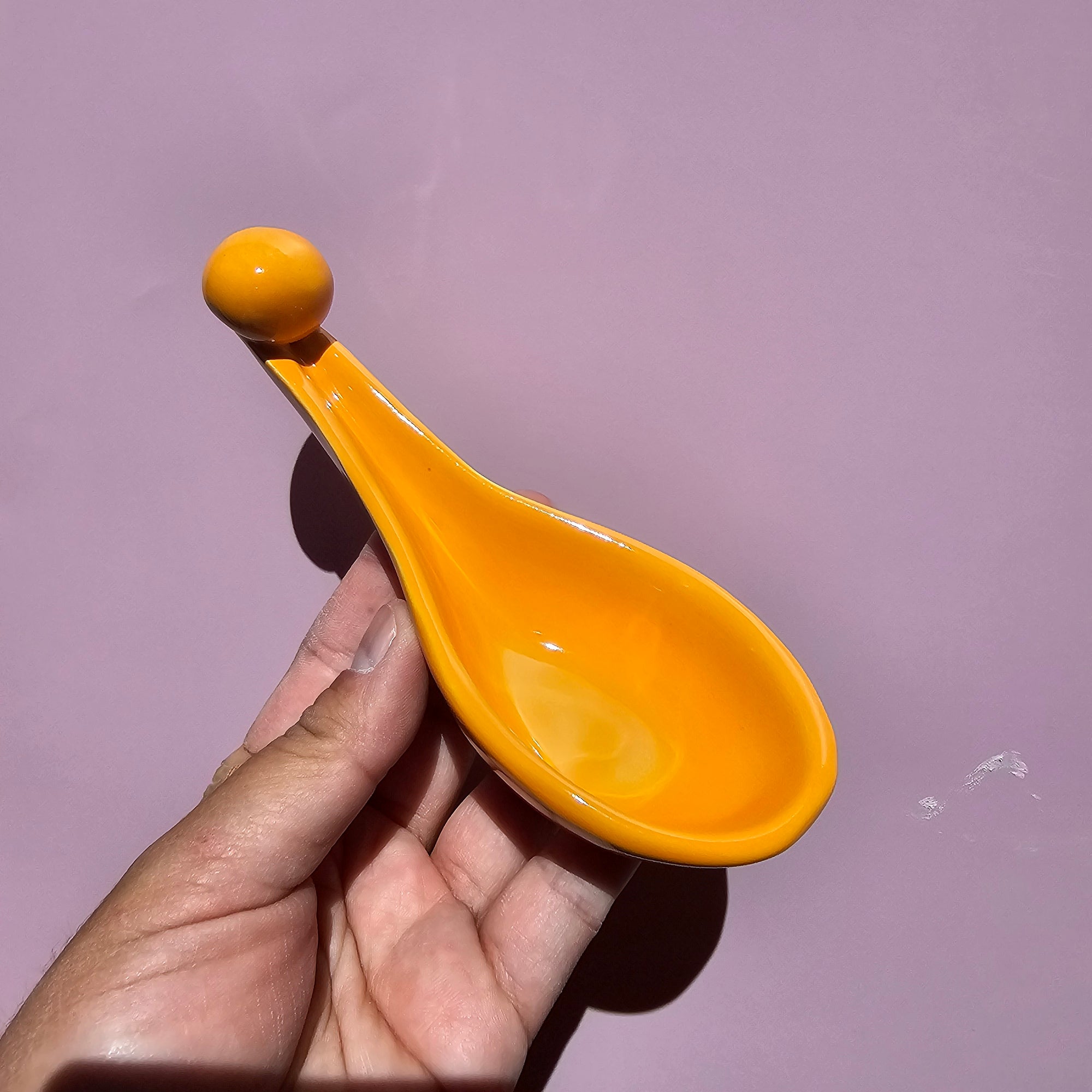 MANGO BOBA SOUP SPOON