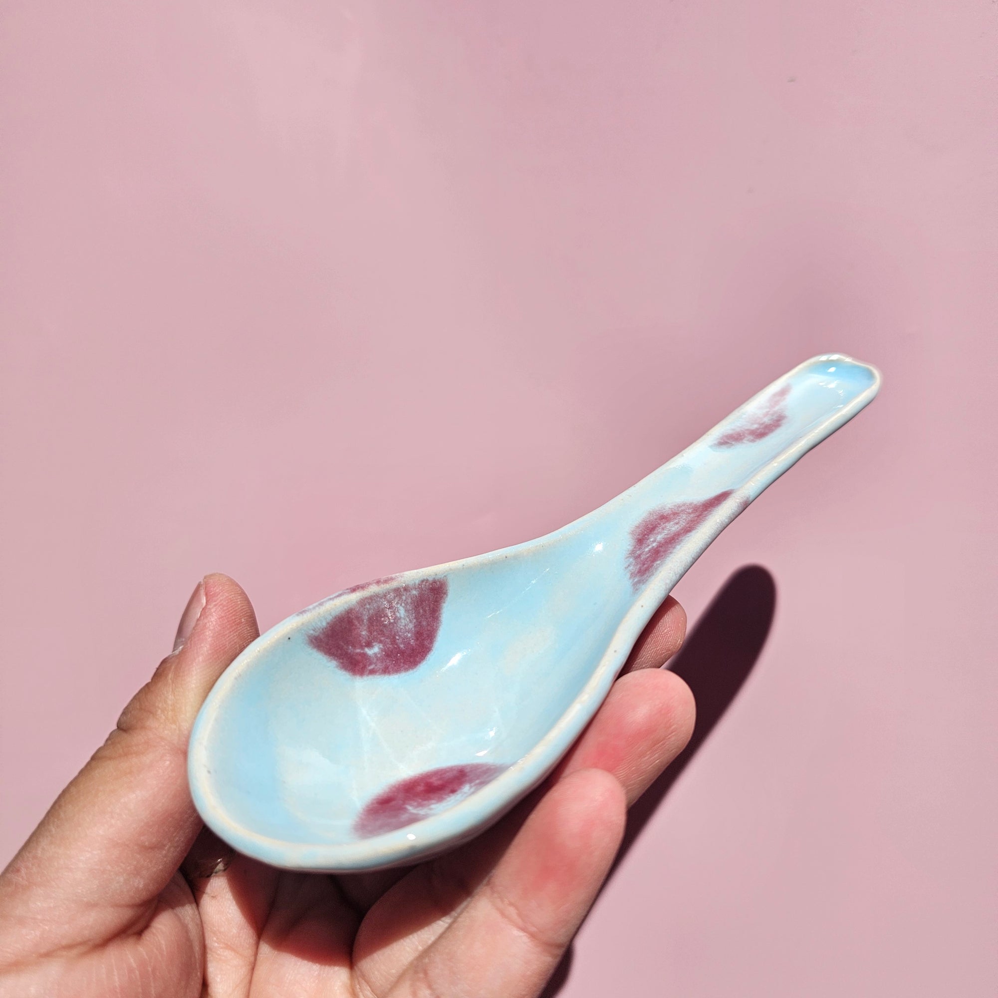 WINE AND SKY SOUP SPOON DOTS
