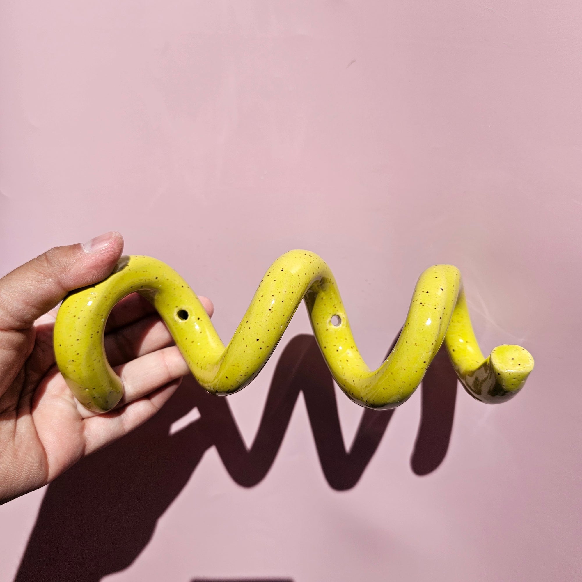 CHARTREUSE HEAVY DUTY WALL HOOK