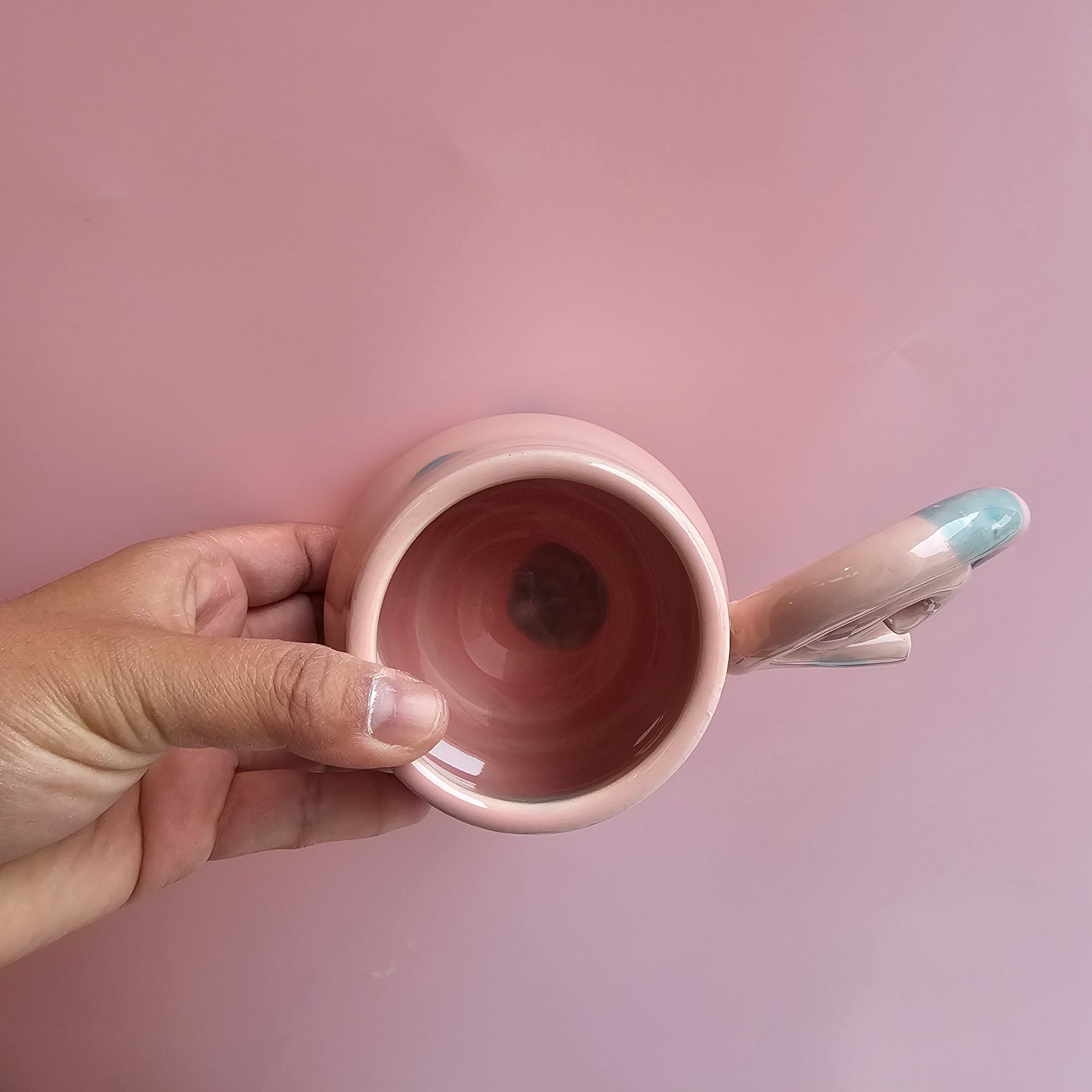 *SECONDS* COTTON CANDY MUG DOTS