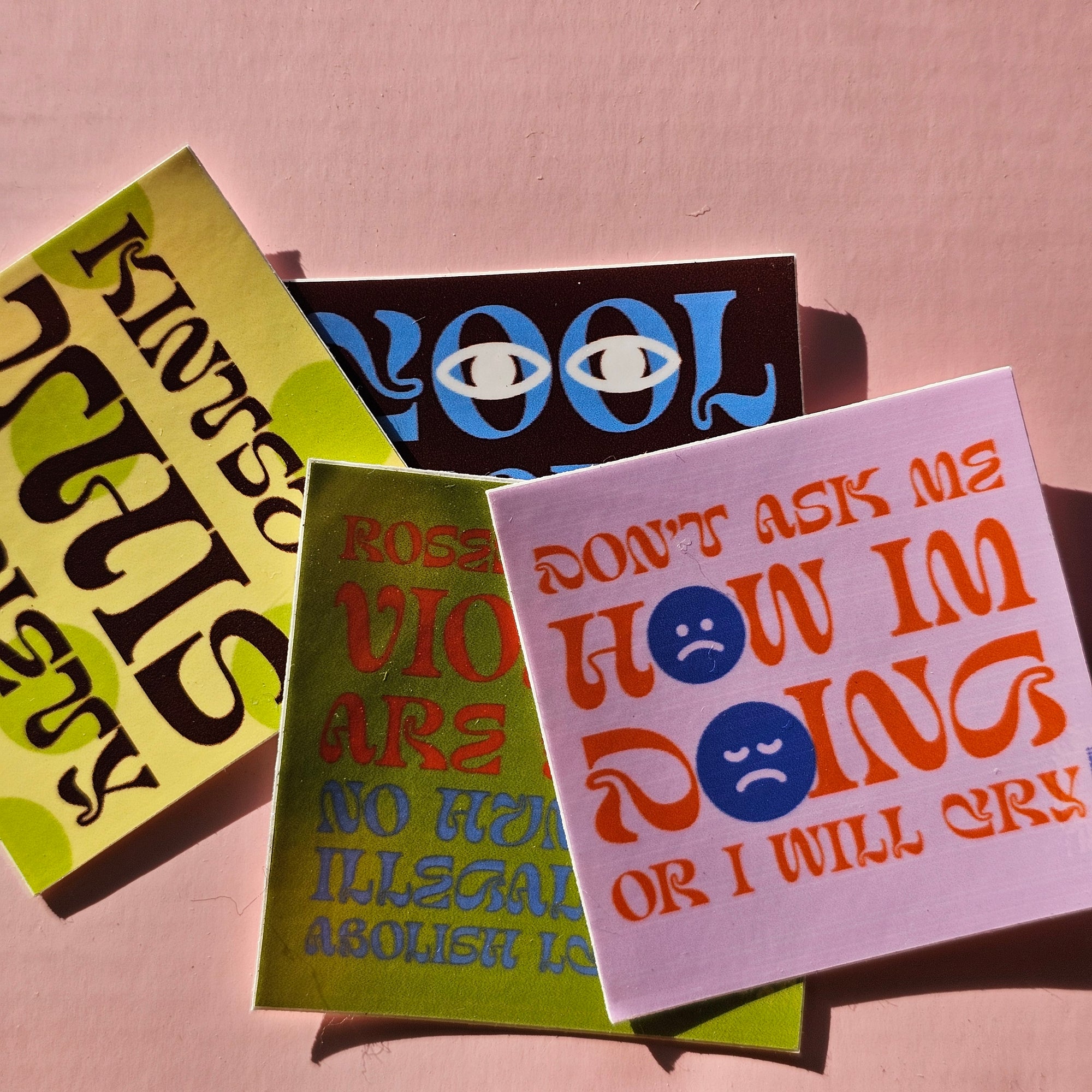 TOXIC POSITIVITY AIN'T CUTTING IT BABE STICKER