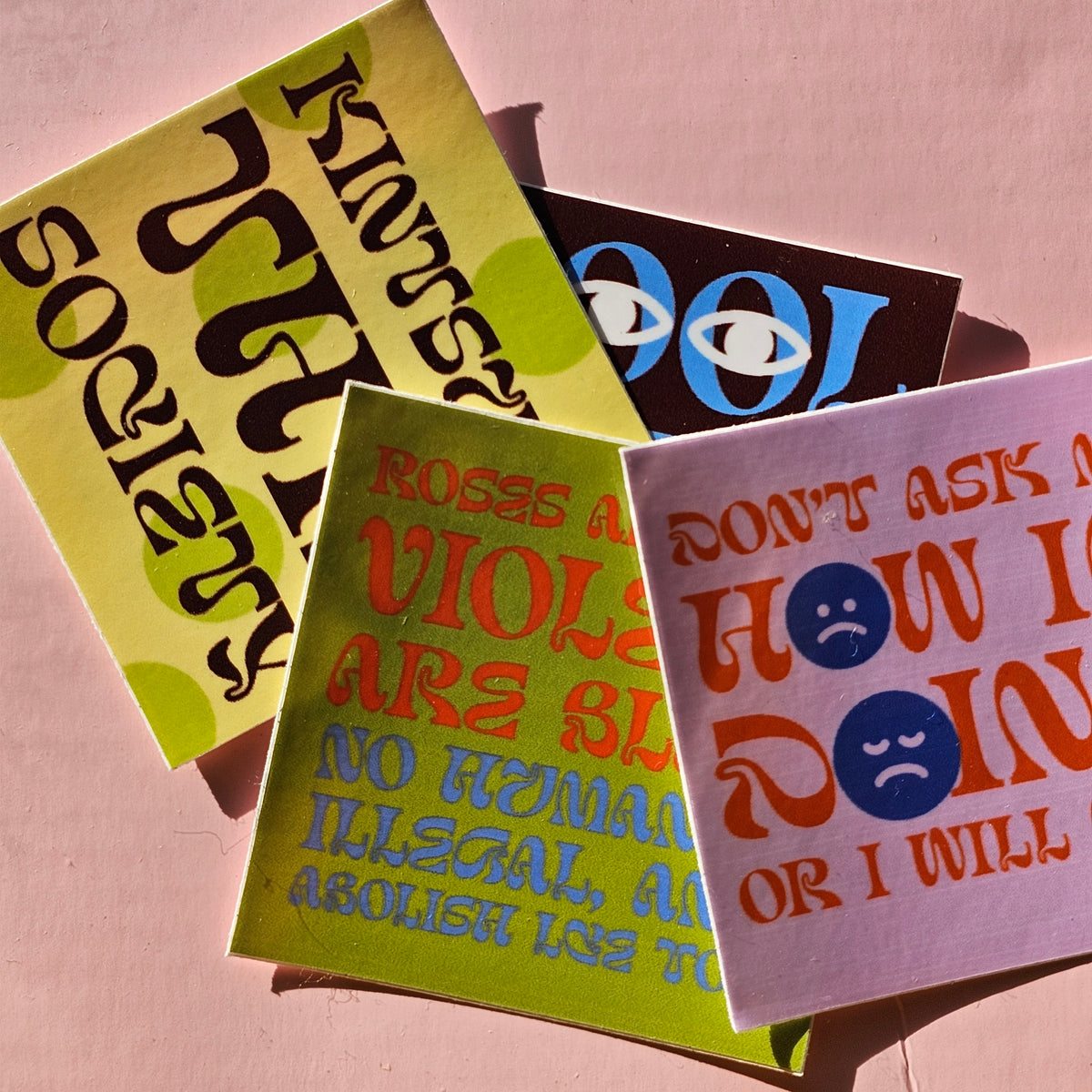 DONT ASK ME HOW IM DOING OR ILL CRY STICKER