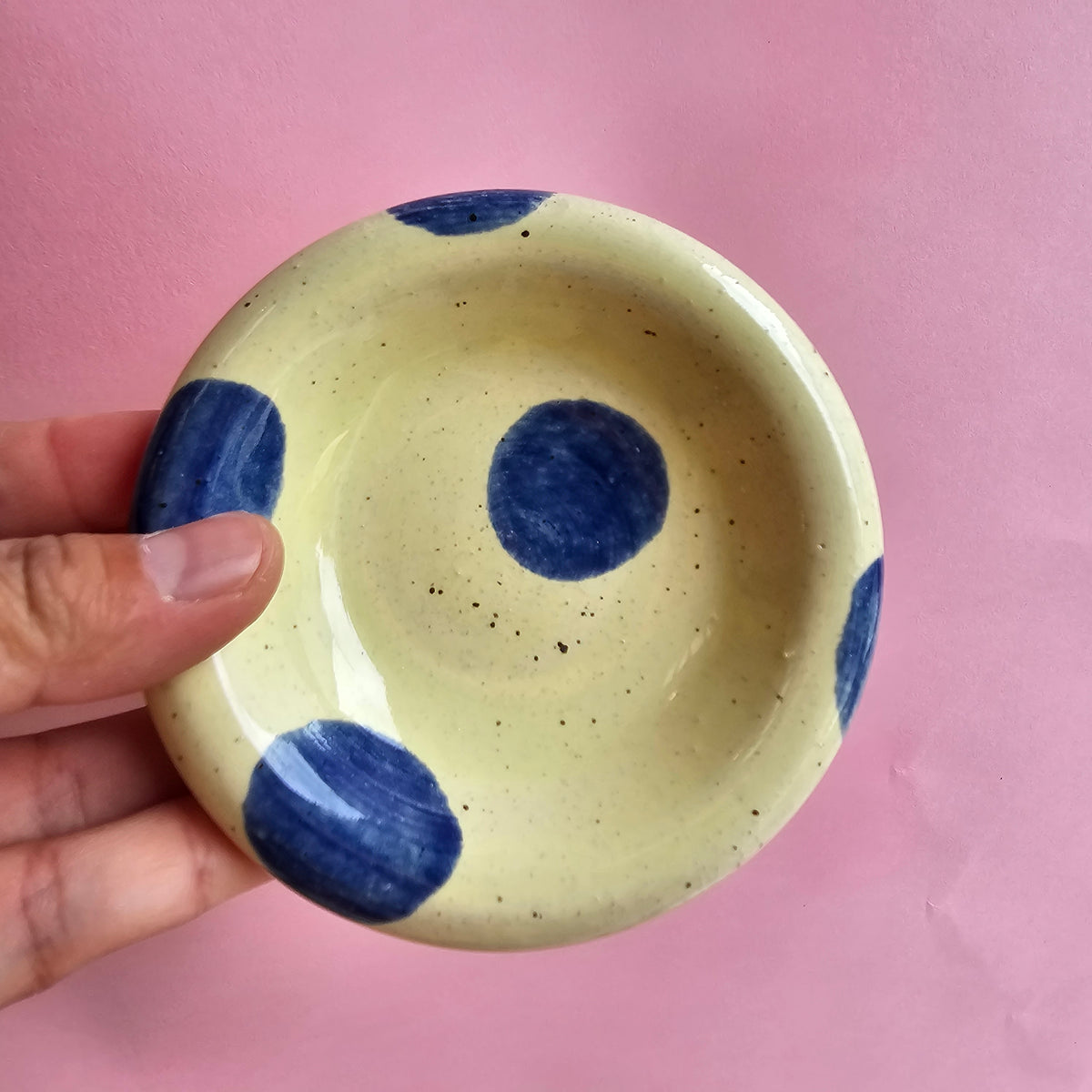 LEMON BLUES LIL SAUCE CHUBBY DISH