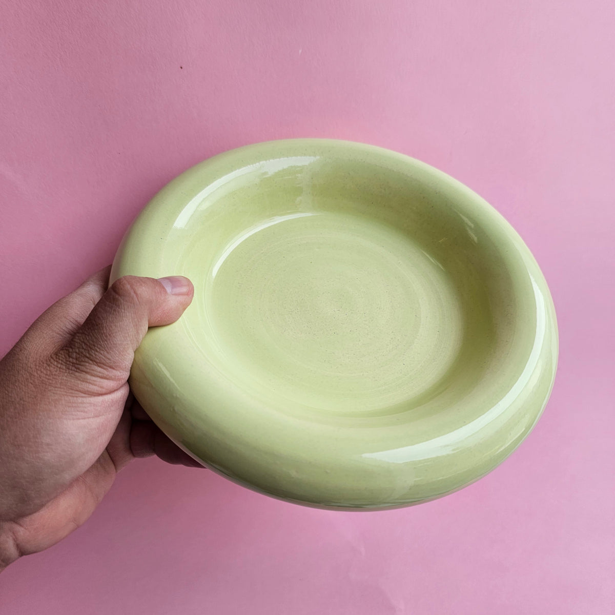 MINTY CHUBBY PLATE BOWL