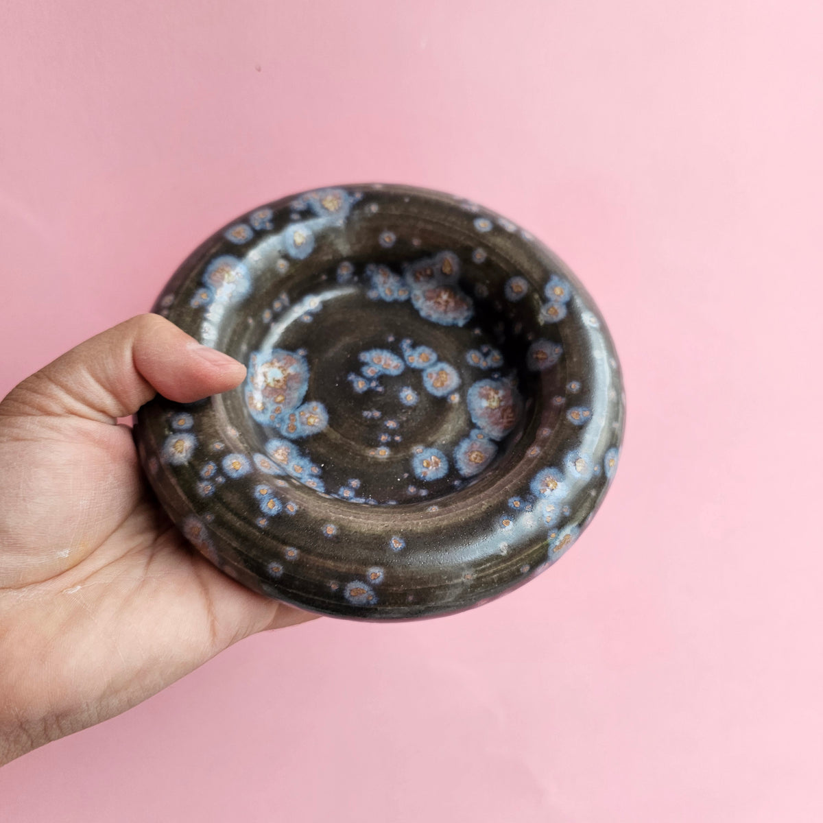 EGGPLANT CHUBBY PLATE DISH