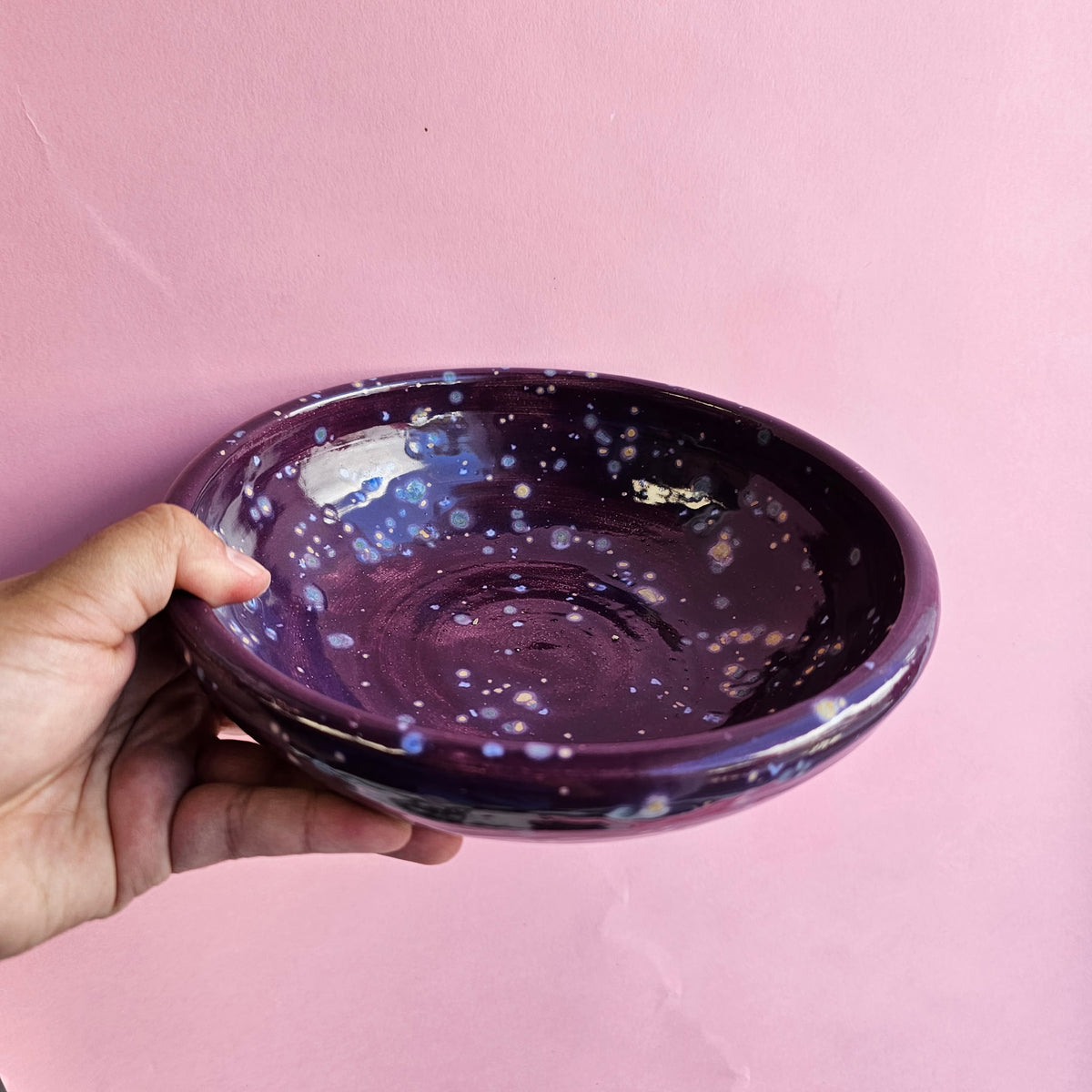 EGGPLANT PLATE BOWL