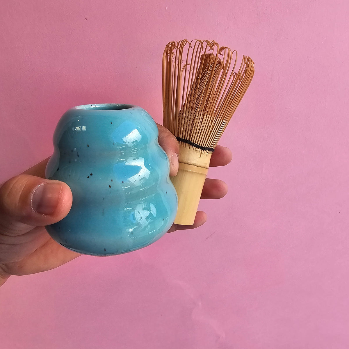 LAKE SPECKLED MATCHA WHISK HOLDER
