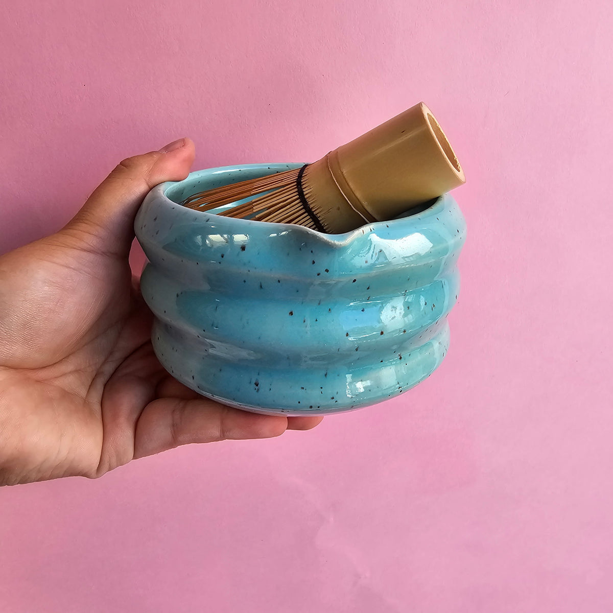 LAKE SPECKLED MATCHA BOWL