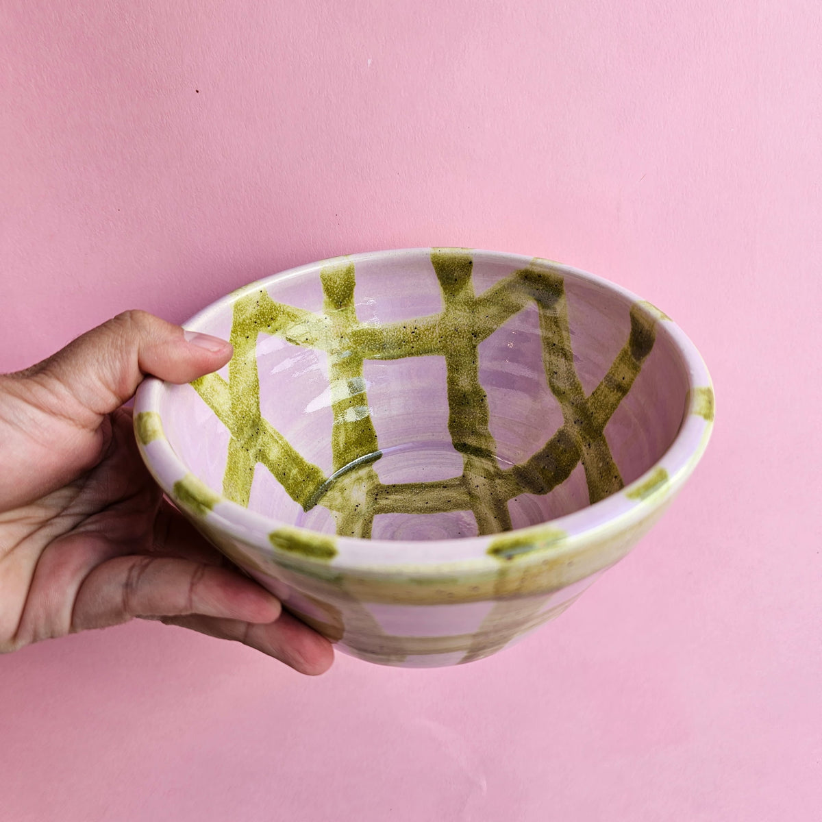 PINK OYSTER MUSHROOM SMALL RAMEN BOWL