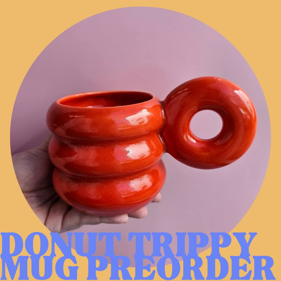 DONUT TRIPPY MUG PREORDER ✿ VARIOUS COLORS ✿
