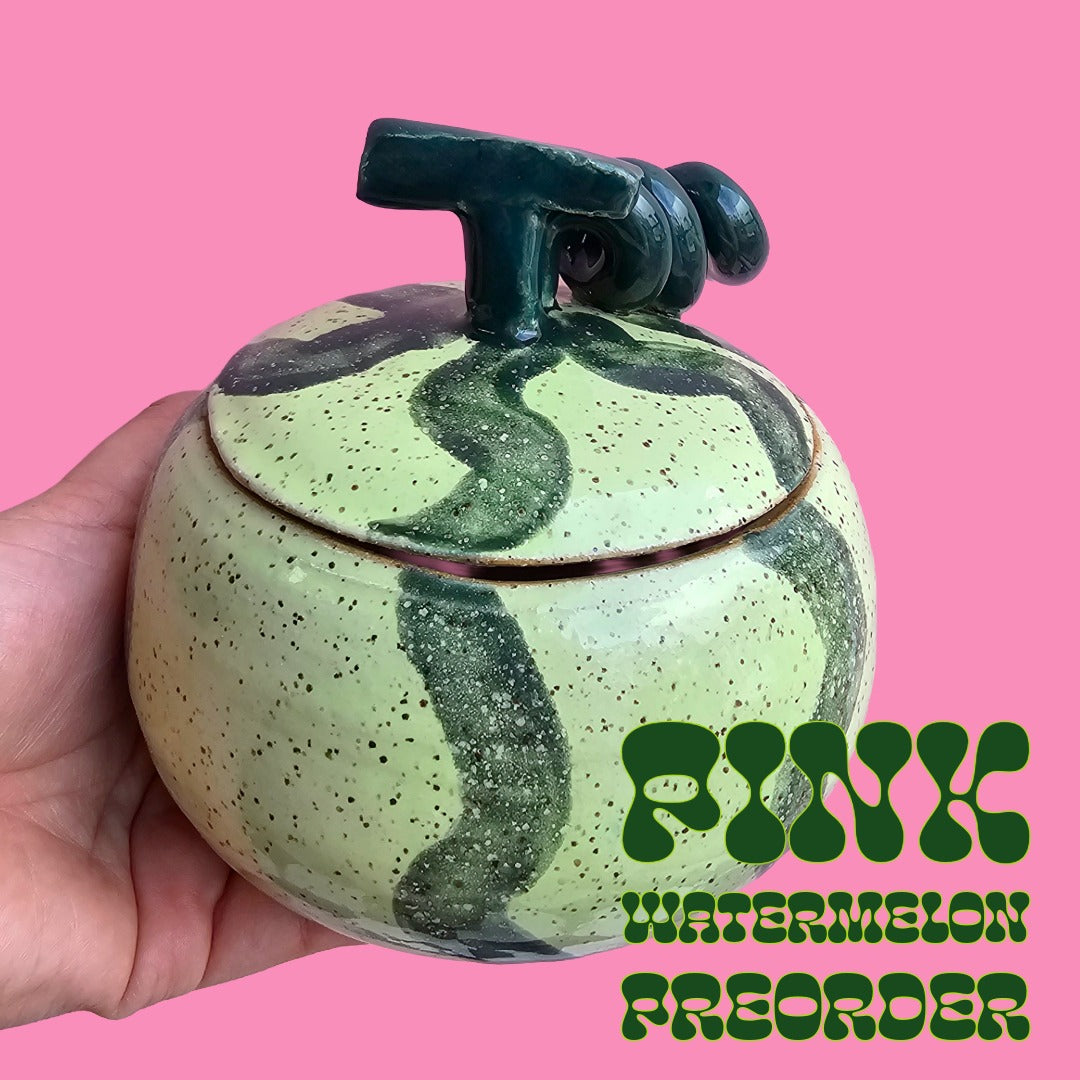 BABY PINK WATERMELON 🍉 JAR PREORDER (PINK ON THE INSIDE)