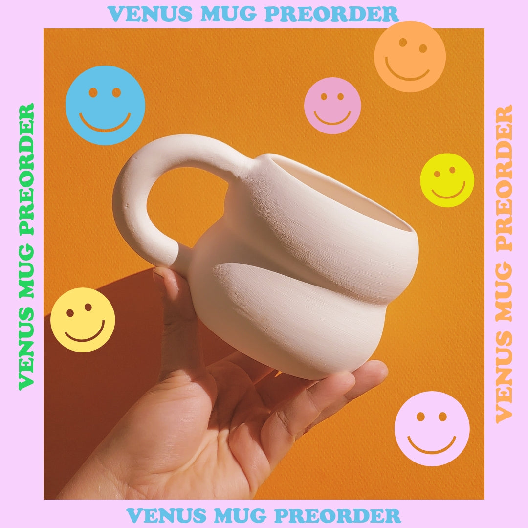PREORDER VENUS MUG ✿ SOLID COLORS ONLY🎄 HOLIDAY SPECIAL