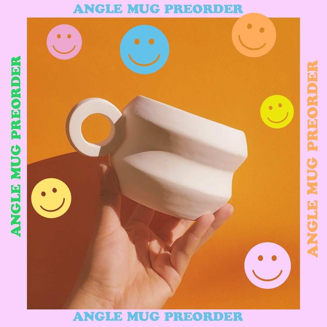 PREORDER ANGLES STYLE MUG OR CUP ✿ SOLID COLORS ONLY🎄 HOLIDAY SPECIAL